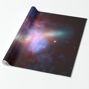 Papel De Regalo Galaxy M82 Hubble NASA