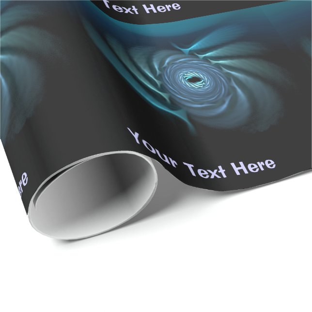 Papel De Regalo Gales de hielo (Esquina del rollo)