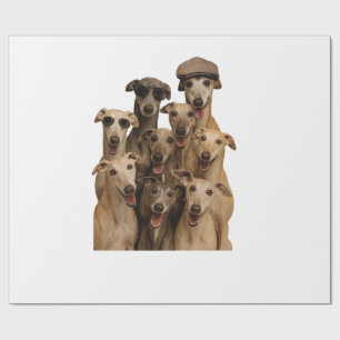 Papel De Regalo Galgo