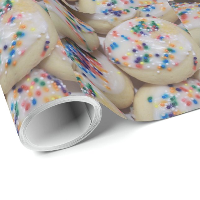 Papel De Regalo ¡galletas!! (Esquina del rollo)