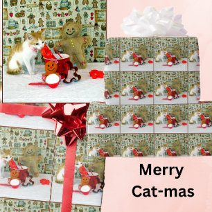 Papel De Regalo Galletas con pan de jengibre de Annie - Gato / Gat