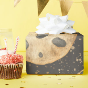Papel De Regalo Galletas de acuarela con chocolate para cumpleaños