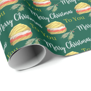 Papel De Regalo Galletas Viennese Whirls Navidad