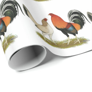 Papel De Regalo Gamefowl Wheatens