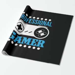 Papel De Regalo Gamer Gift Profesional Gamer