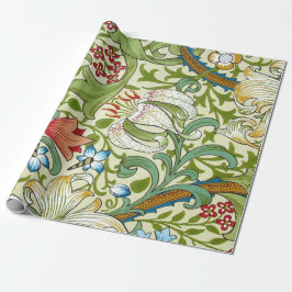 Papel De Regalo Garden Lily William Morris Fine Vintage Floral