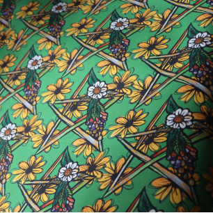 Papel De Regalo Gardener de otoño de la estrella de la cosecha