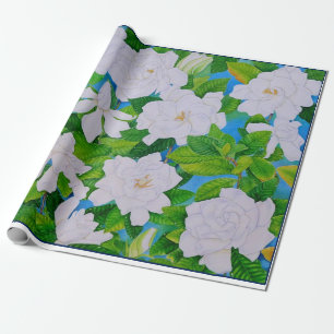 Papel De Regalo Gardenias