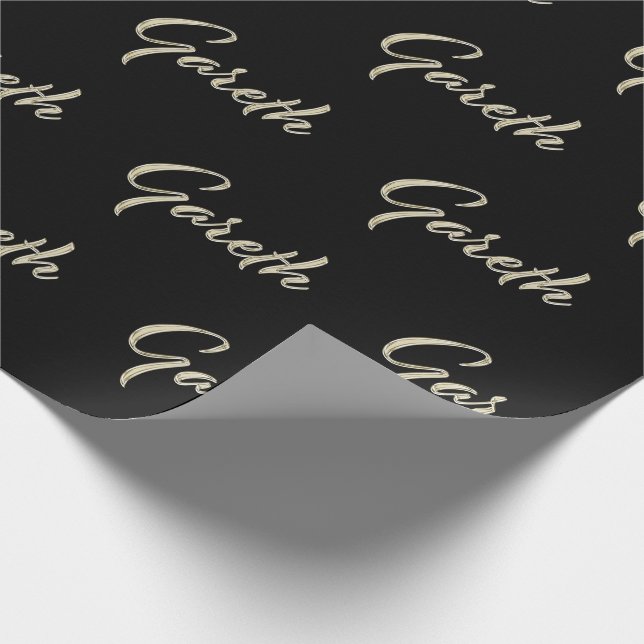 Papel De Regalo Gareth Vorname Name edles Geschenkpapier Papier (Esquina)