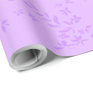 Papel De Regalo Garlands Lilac