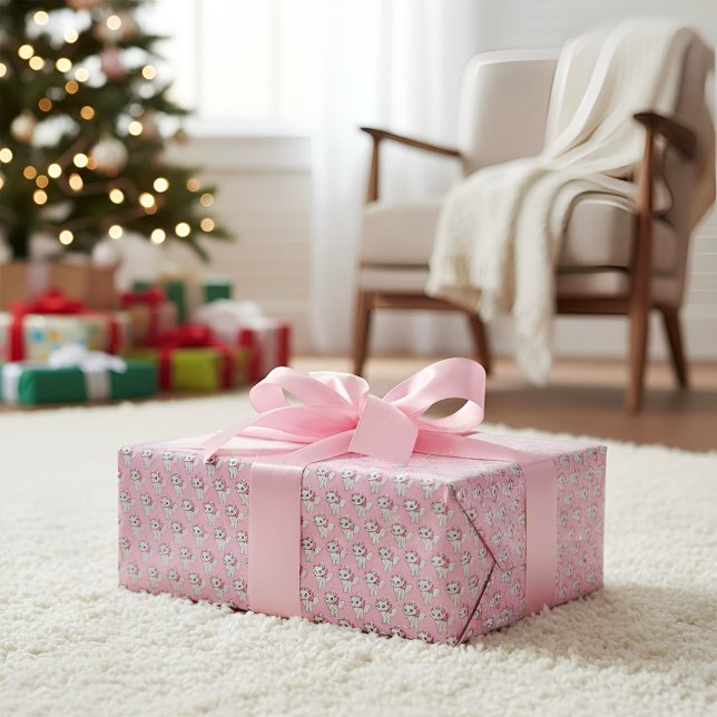 Papel De Regalo Gatita (Subido por el creador)