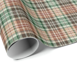 Papel De Regalo Gatito Claus Peek-a-Boo