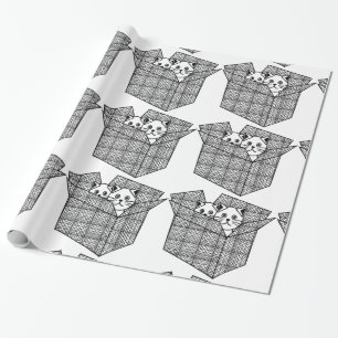 Papel De Regalo Gatitos en una caja Thunder_Cove