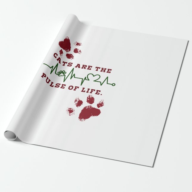 Papel De Regalo Gato (Desenrollado)