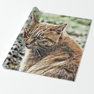Papel De Regalo gato de juguete