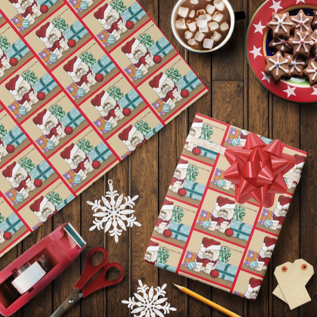 Papel De Regalo Gato de Navidades persas (Subido por el creador)