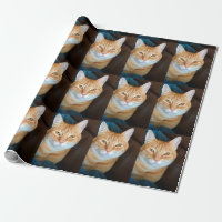 Gato de tabby anaranjado