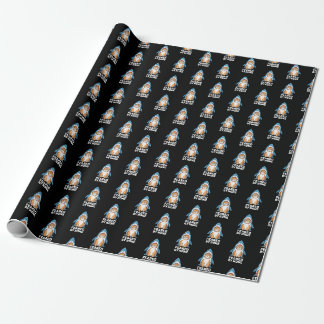 Papel De Regalo Gato Divertido Temido Por Ninguno con Disfraz de T