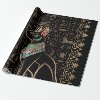 Papel De Regalo Gato egipcio - Bastet