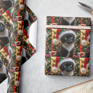 Papel De Regalo Gato esmoquin