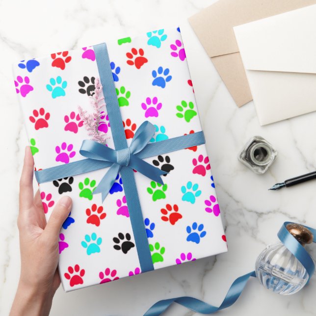 Papel De Regalo Gato Gato Perro Perro Perro Gato Mamá Perro Mamá P (Regalar)