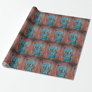 PAPEL DE REGALO GATO INTELIGENTE