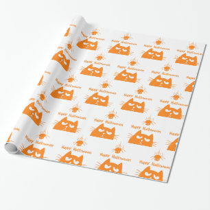 Papel De Regalo Gato mirando la araña colgante - Elegir fondo