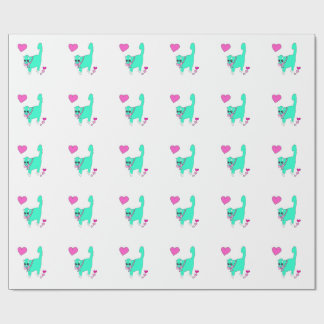 Papel de Regalo Gato Sueño Lolita - Dibujado a Man