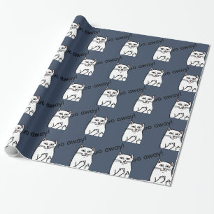 Papel De Regalo Gato travieso