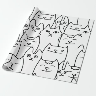 Papel De Regalo Gatos, gatos y más gatos