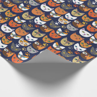 Papel De Regalo Gatos Kitty Día a Día