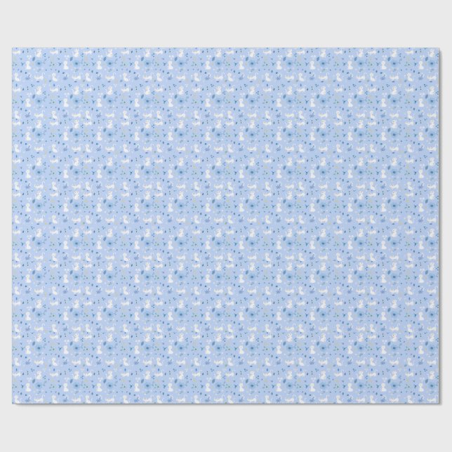 Papel De Regalo Gatos lindos  (Superficie plana)