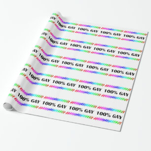 Papel De Regalo Gay 100%
