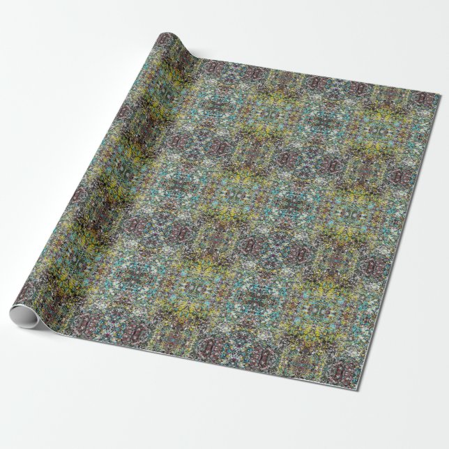 Papel De Regalo Geared Toward Abstract Art Design Lover  (Desenrollado)