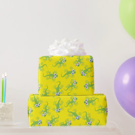 Papel De Regalo Gecko Lizards Birthday Party Cute Kids