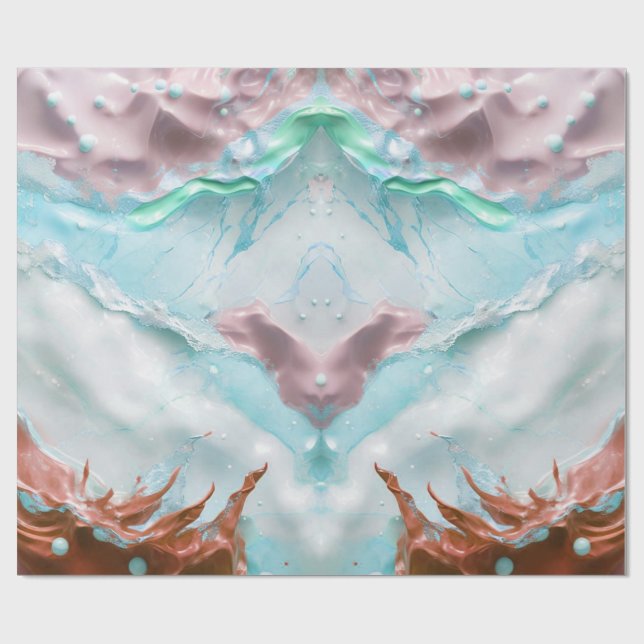 Papel De Regalo Gelato (Superficie plana)