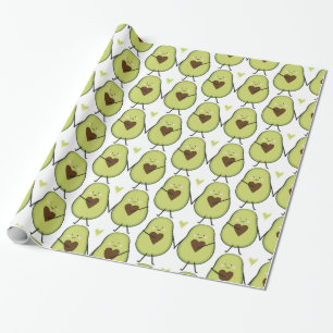Papel De Regalo Gemelos de Guacamole, aguacate Baby Shower Twins