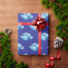 Papel De Regalo Gemelos en flor