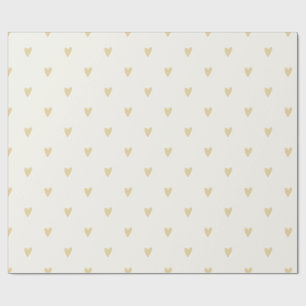 Papel De Regalo Gender Neutral Gift Wrap Sand Hearts