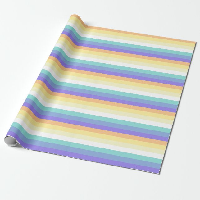 Papel De Regalo Genderfaun Pride Flag  (Desenrollado)