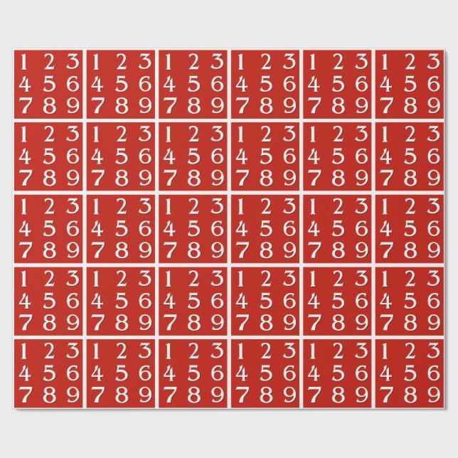 Papel De Regalo Genio de florecimiento de la matemáticas (Costura)