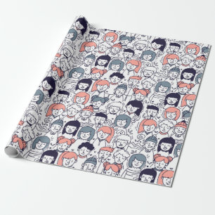 Papel De Regalo Gente