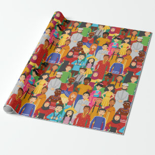 Papel De Regalo Gente