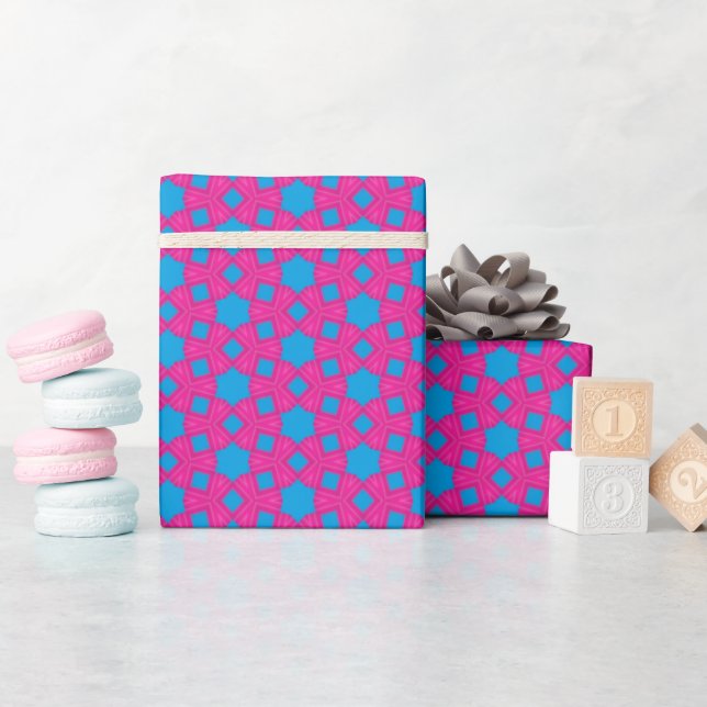 Papel De Regalo Geometría caprichosa (Baby Shower)