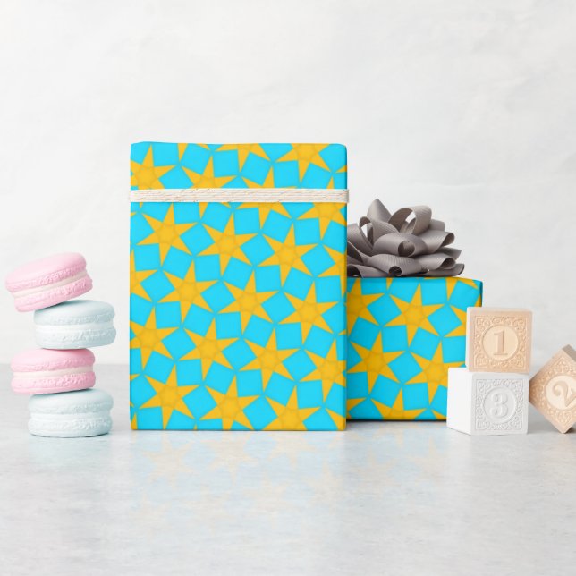 Papel De Regalo Geometría caprichosa (Baby Shower)