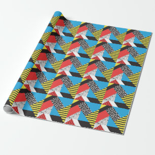 Papel De Regalo Geometría moderna: Resumen de estilo sin foco