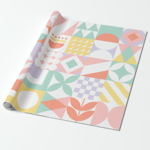 Papel De Regalo geométrico #32