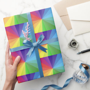 Papel De Regalo Geométrico colorido