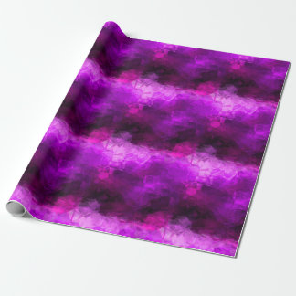 Papel De Regalo Geométrico de abstracto púrpura moderno