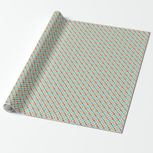 Papel De Regalo Geométrico De Estilismo: Patrón Viejo Sin Marea